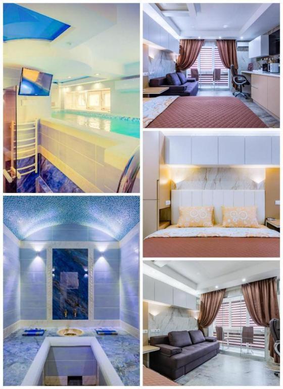 קייב Luxury Apartment With Pool And Hammam מראה חיצוני תמונה