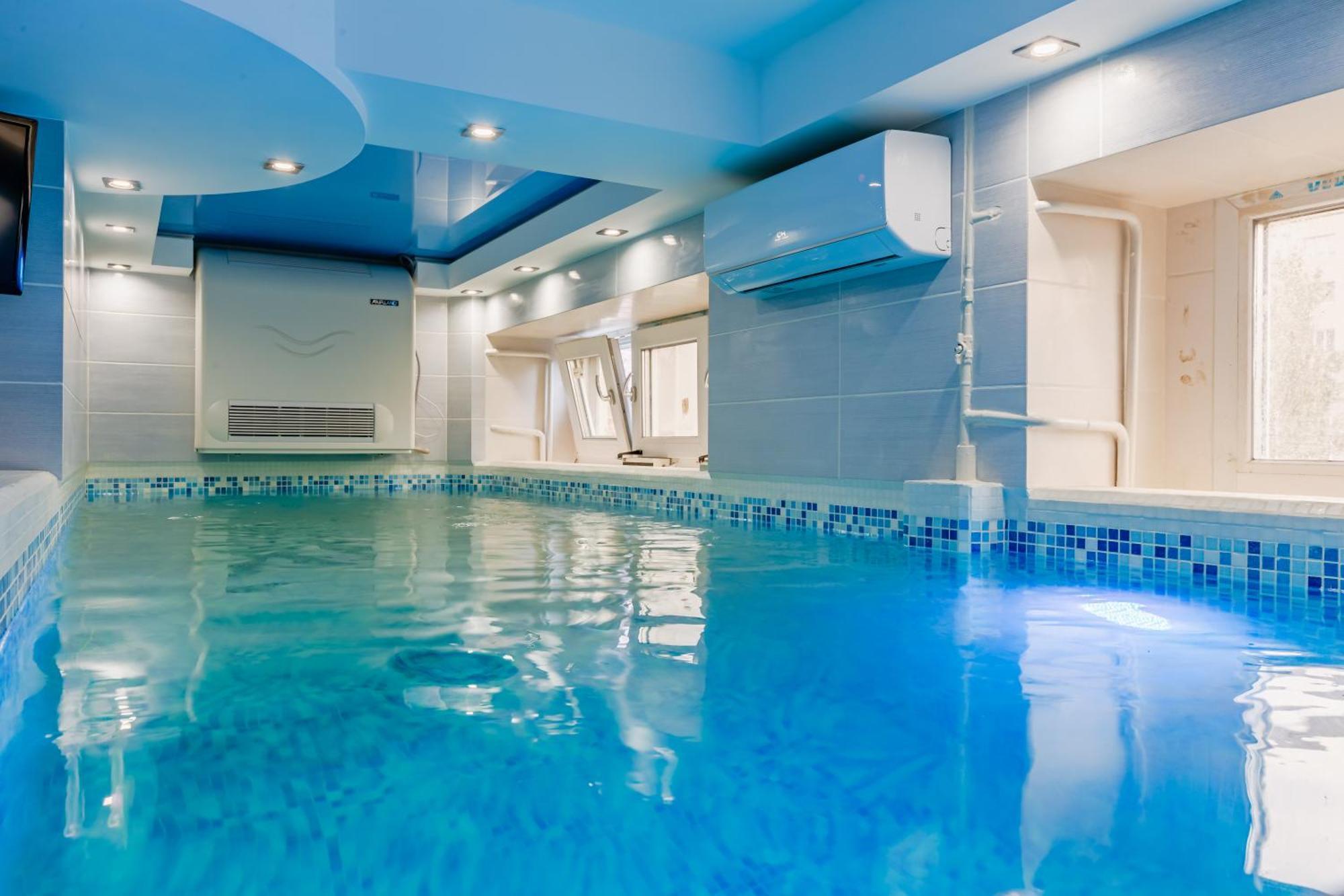 קייב Luxury Apartment With Pool And Hammam מראה חיצוני תמונה