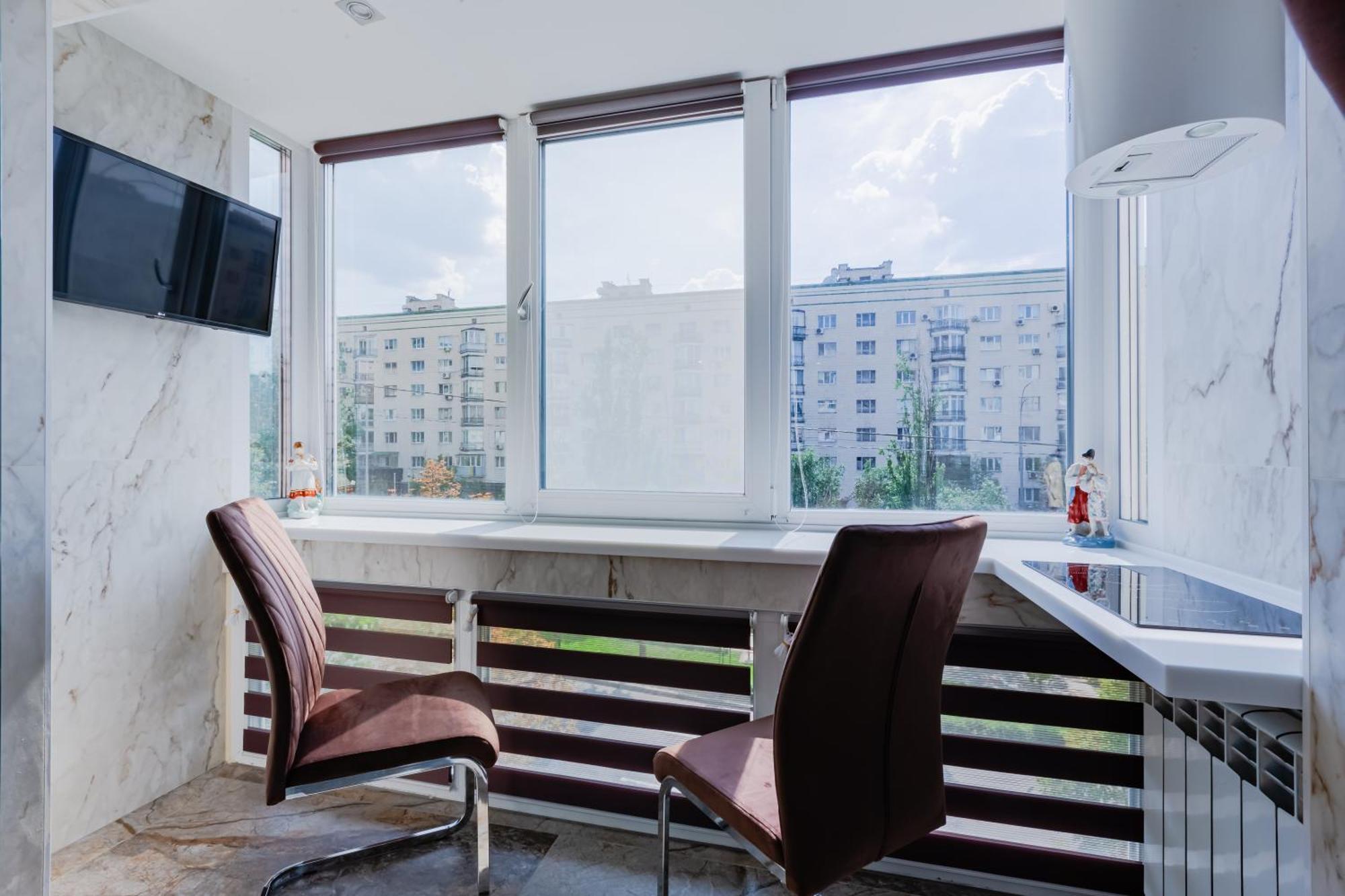 קייב Luxury Apartment With Pool And Hammam מראה חיצוני תמונה