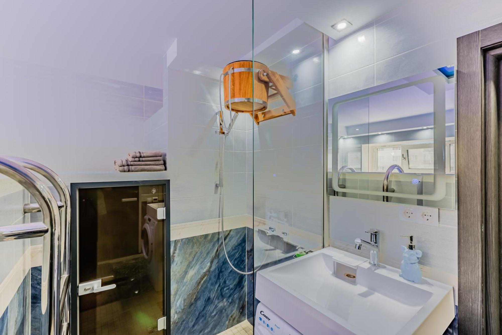 קייב Luxury Apartment With Pool And Hammam מראה חיצוני תמונה