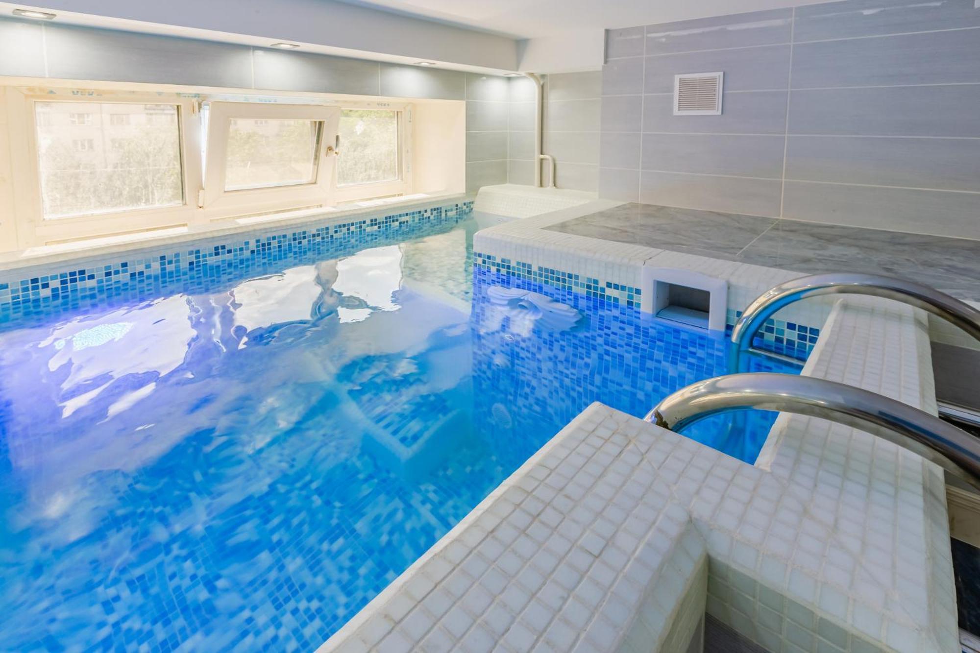 קייב Luxury Apartment With Pool And Hammam מראה חיצוני תמונה