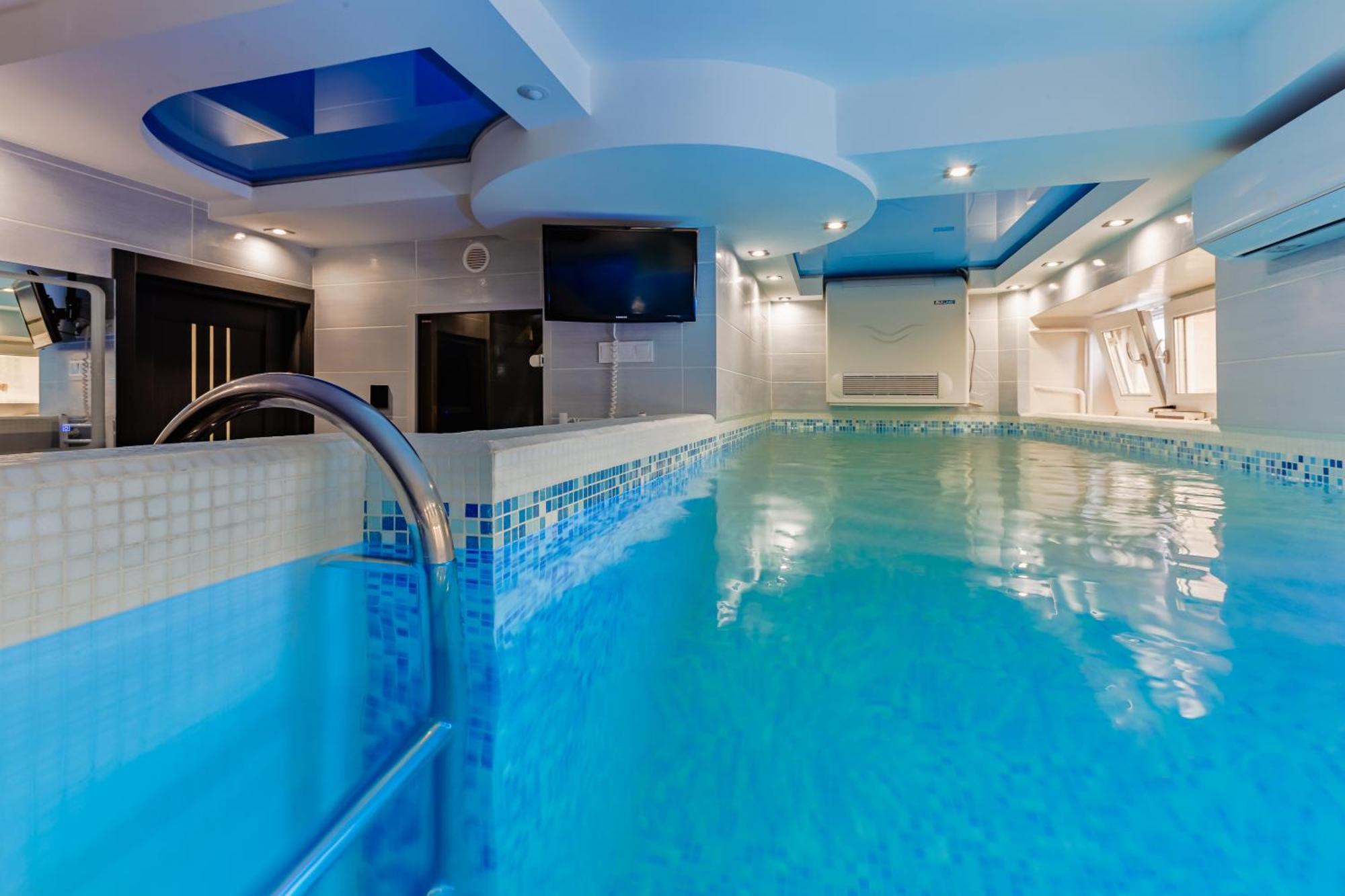 קייב Luxury Apartment With Pool And Hammam מראה חיצוני תמונה